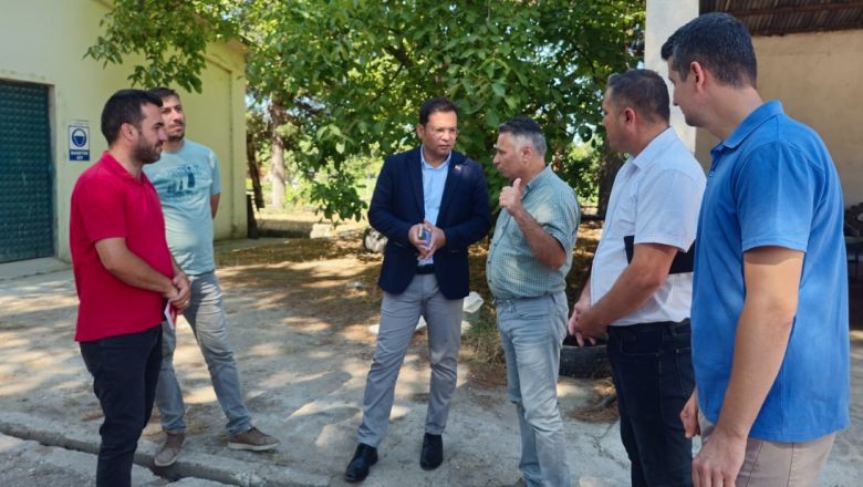 Sındırgı'da Projeler Yerinde İncelendi