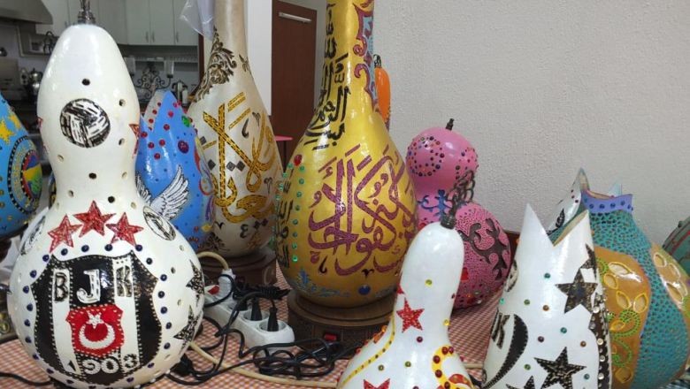 Kadınların Yaratıcılığı Su Kabağında Buluştu