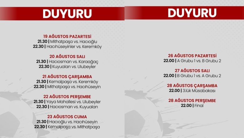Başkan Bağcı Duyurdu "Başlama vuruşu benden"