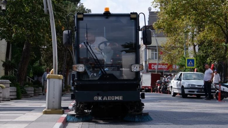Özel Temizlik Araçları Susurluk Sokaklarında