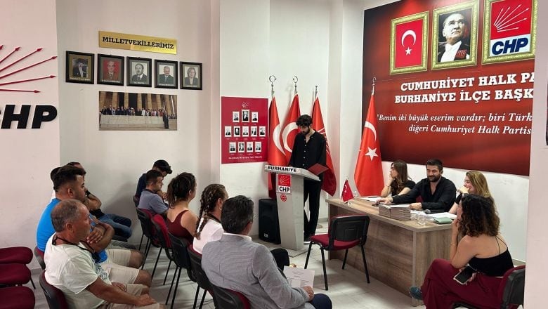 Burhaniye CHP Gençlik Kolları Başkanlığı Seçimleri Yapıldı