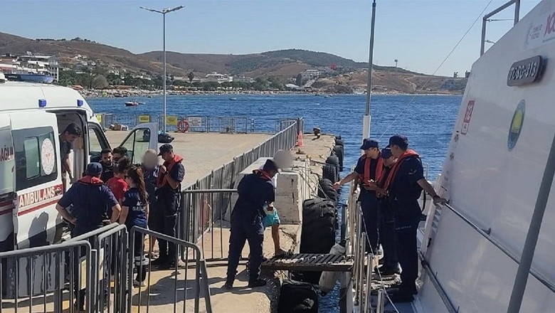 Avşa Adası’nda Tıbbi Tahliye Operasyonu Avşa Adası’nda Tıbbi Tahliye Operasyonu