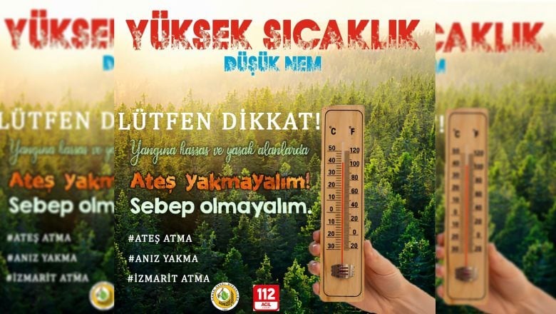 Balıkesir Orman Bölge Müdürlüğü'nden Uyarı!