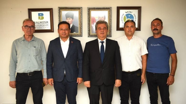 Başkan Sak ve BASKİ’den Sındırgı İçin Adım