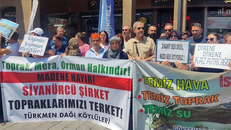 CHP'li Köybaşı: "Türkmen Dağı Siyanürle Kirletilmemeli" CHP'li Köybaşı: "Türkmen Dağı Siyanürle Kirletilmemeli"