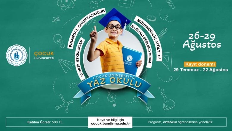 Çocuk Üniversitesi Kayıtları Başladı!