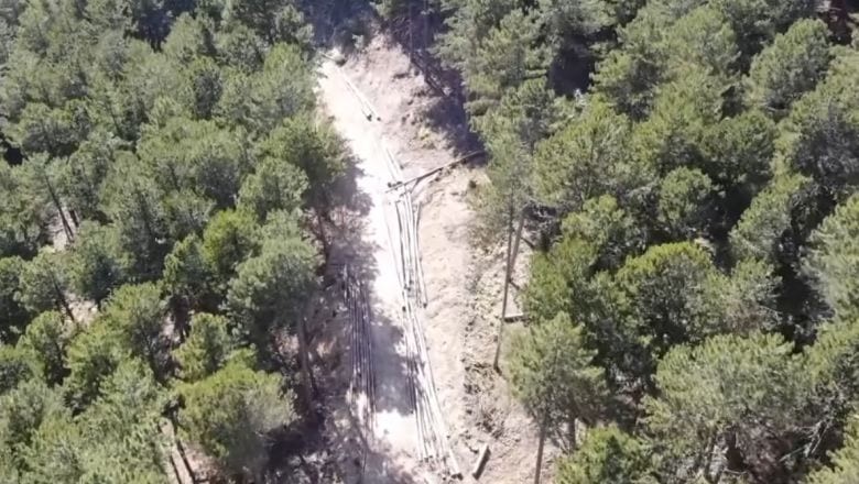 Orman Müdürlüğü Yangına Karşı Kalkan Ördü