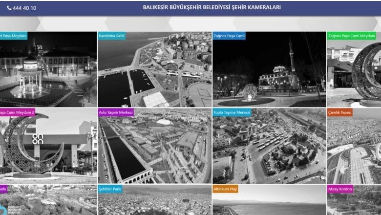 Büyükşehir Belediyesinden 18 ilçeye kamera