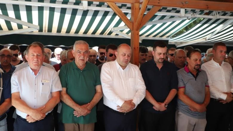 Balıkesir'de Başkanlar Son Yolculuğunda Yalnız Bırakmadı