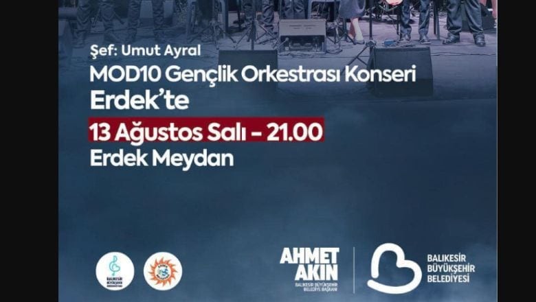 Gençlik Orkestrası Yarın Erdek'te