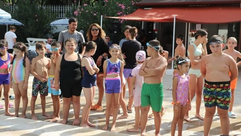 Gönen'de Çocuklar Eğlencenin Zirvesini Yaşadı