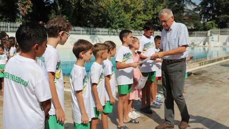 Gönen'de Çocuklar Eğlencenin Zirvesini Yaşadı