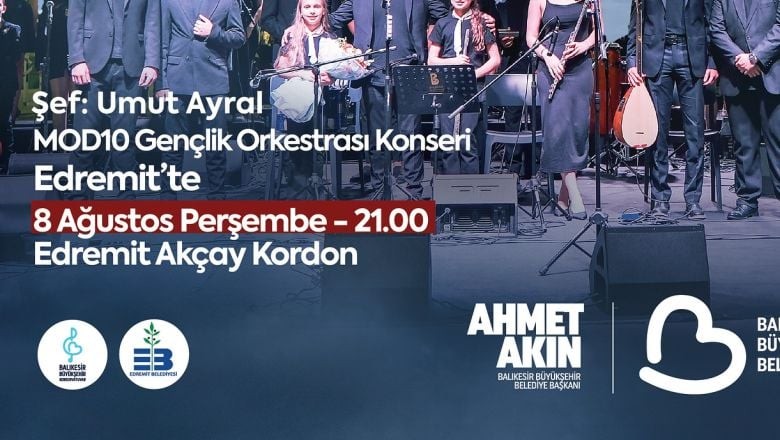 Gençlik Orkestrası Yarın Edremit'te!