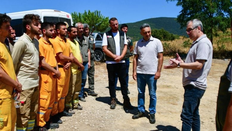 Ateş Savaşçılarının Müdahalesi İle Tehlike Aşıldı!