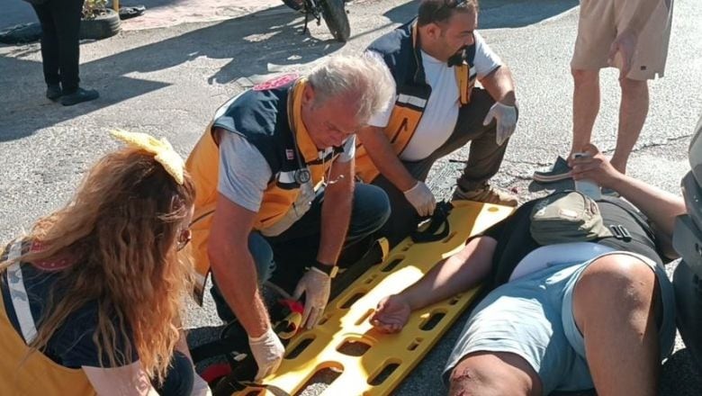 Balıkesir'de Otomobil ile Motosiklet Çarpıştı: 1 Yaralı
