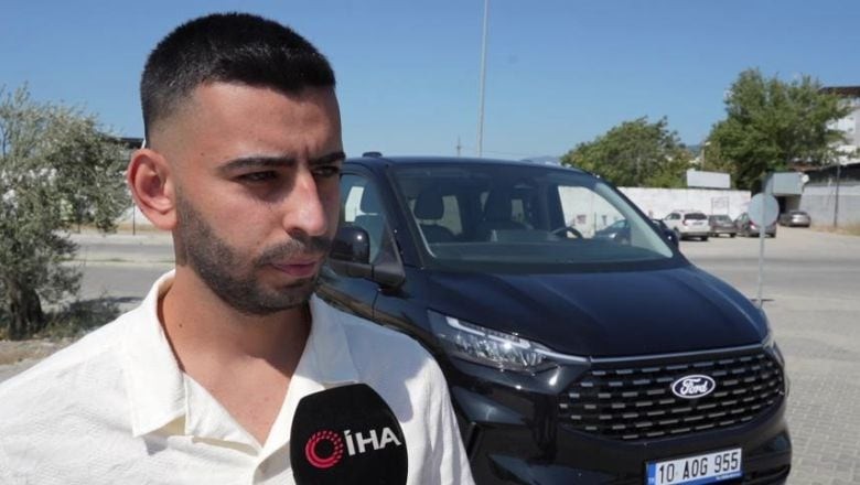Balıkesir'den Aldığı Sıfır Kilometre VIP Araç Kazalı Çıktı