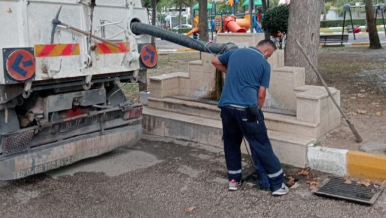 Gönen'de Önlem Duvarı Örüldü!