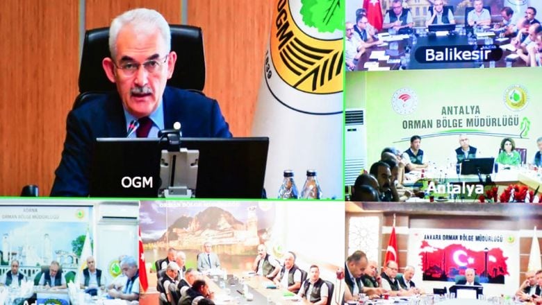 Balıkesir'de Orman Programları İçin Kritik Toplantı