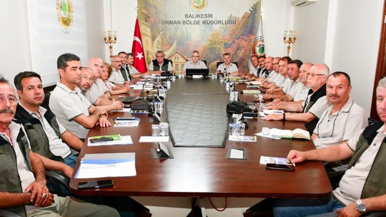 Balıkesir'de Orman Programları İçin Kritik Toplantı