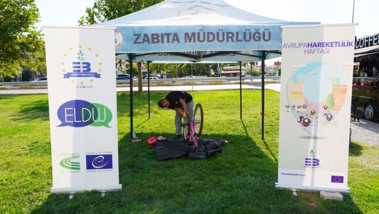 Edremit'te Ücretsiz Bisiklet Tamiri Başladı