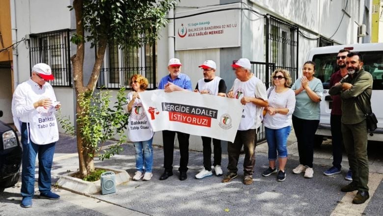 Sağlıkçılardan Açıklama 'Vergide Adalet İstiyoruz'