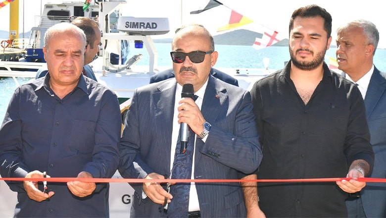 Ayvalık’ta Şehit Mustafa Türk Deniz Devriye Botu Görevde