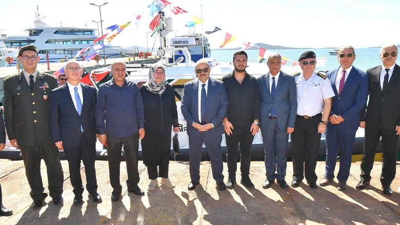 Ayvalık’ta Şehit Mustafa Türk Deniz Devriye Botu Görevde