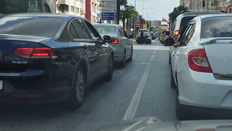 Balıkesir'de Akşam Trafiği Balıkesir'de Akşam Trafiği