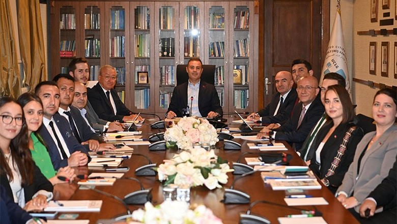 Başkan Akın'dan, UCLG-MEWA'ya Ziyaret Başkan Akın'dan, UCLG-MEWA'ya Ziyaret