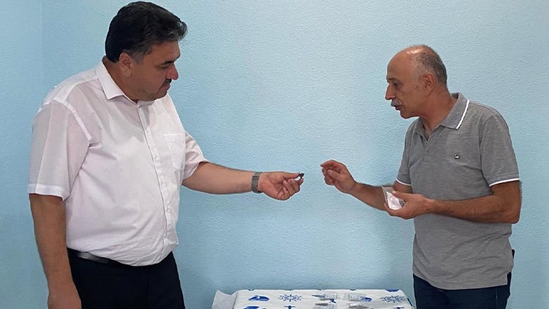 Başkan Ersoy’dan Andık Mağarası Kazı Ekibine Ziyaret Başkan Ersoy’dan Andık Mağarası Kazı Ekibine Ziyaret