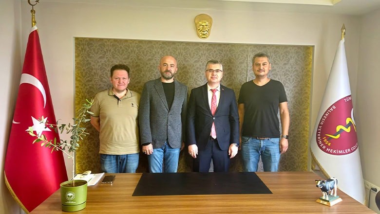 Müdür Alkan’dan Veteriner Hekimler Odasına Ziyaret Müdür Alkan’dan Veteriner Hekimler Odasına Ziyaret