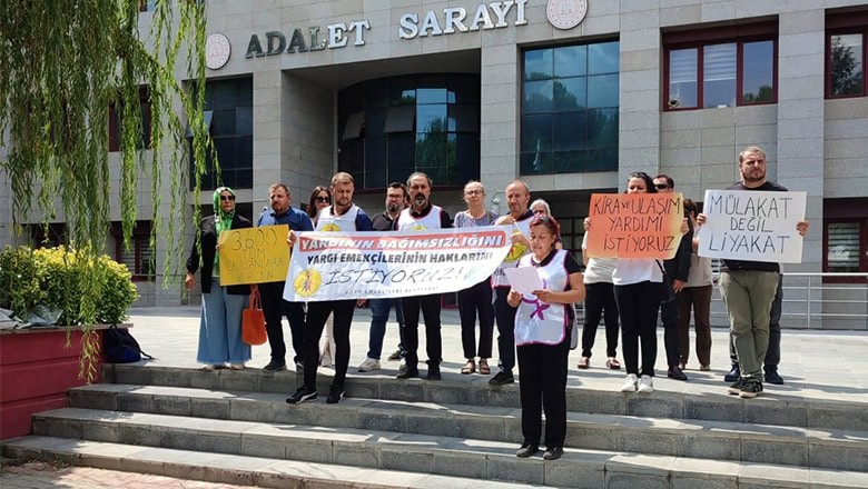 Yargı Emekçileri Yeni Adli Yılda Taleplerini Yükseltiyor Yargı Emekçileri Yeni Adli Yılda Taleplerini Yükseltiyor