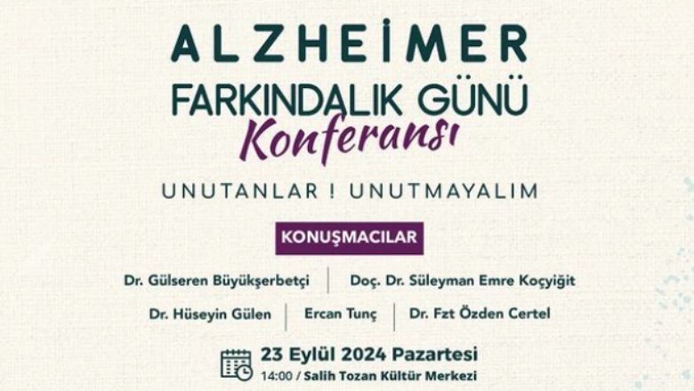 Bugün Balıkesir'de Alzheimer İçin Farkındalık Zamanı