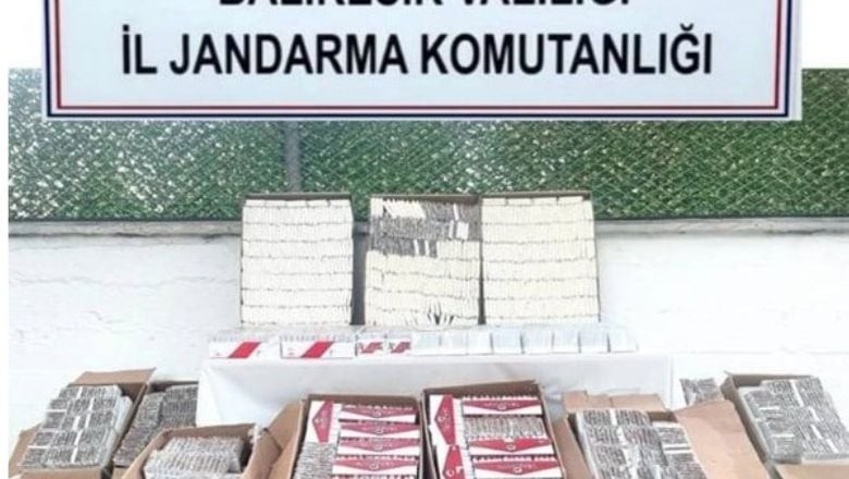 Balıkesir'de Kaçakçılık Çetelerine Darbe!