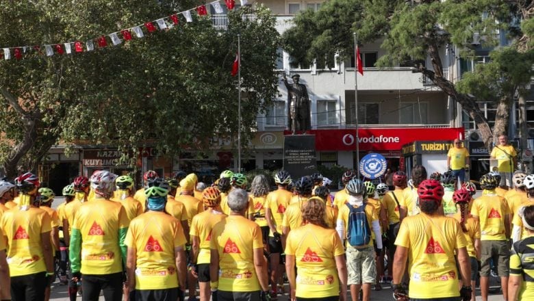 Burhaniye'de Pedal Çevirme Maratonu Başladı