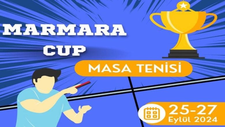 Marmara Adalar'da Masa Tenisi Turnuvası Başlıyor