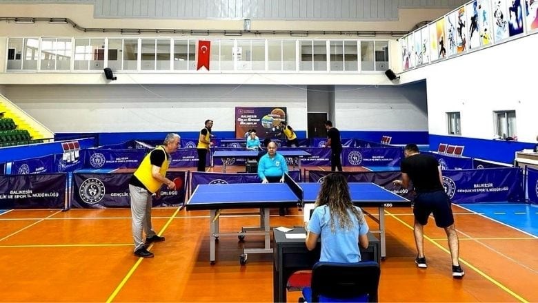 Balıkesir'de Masa Tenisinin Şampiyonları Belli Oldu