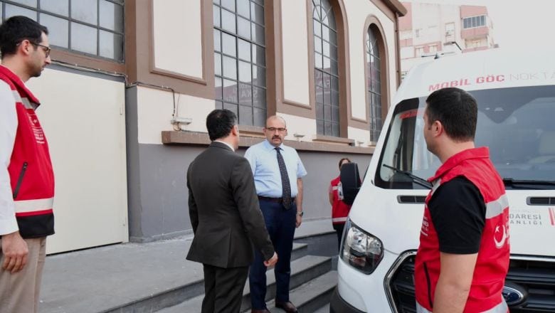 Balıkesir'de Mobil Göç Noktası Faaliyete Geçti