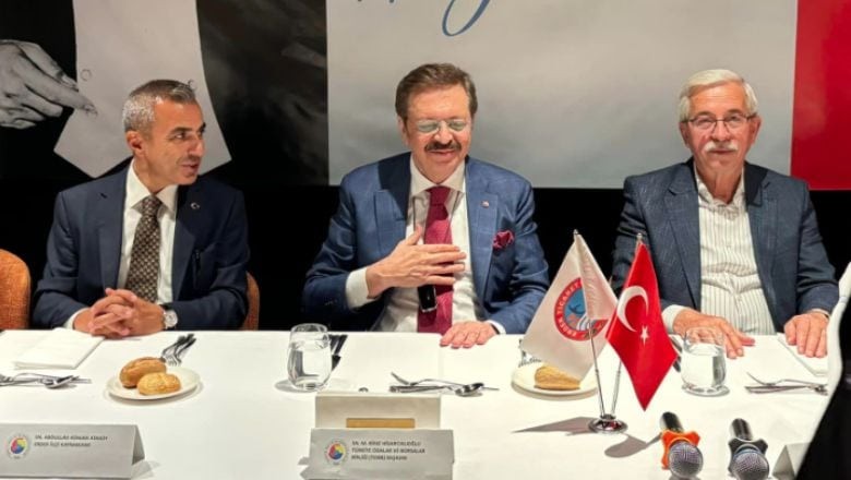 TOBB Başkanı Hisarcıklıoğlu Balıkesir'de Ağırlandı