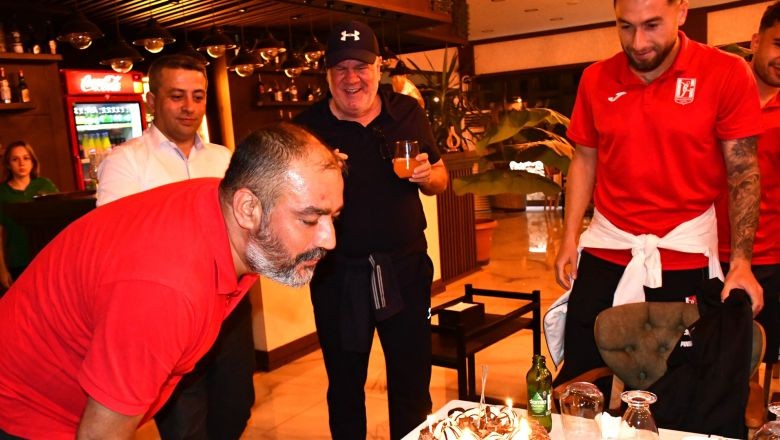 Balıkesirspor'da Bebek Kutlaması