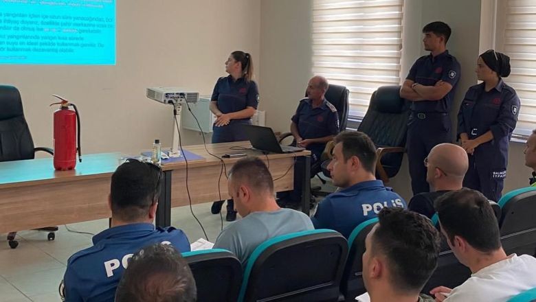 Marmara Emniyetine Acil Yangın Eğitimi