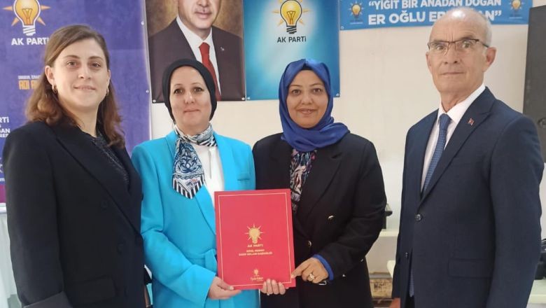 AK Parti Manyas'ta Nöbet Değişimi
