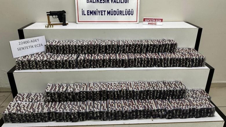 22 Bin Uyuşturucuyu Piyasa Süreceklerdi