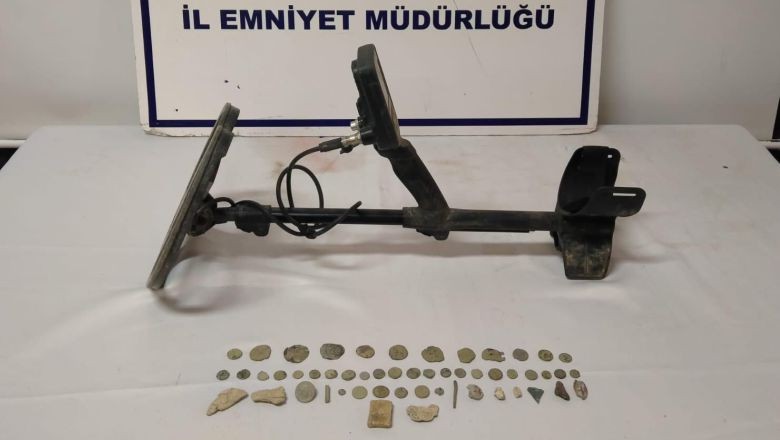 Burhaniye'de Tarihi Eser Operasyonu!