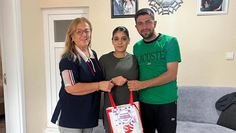 Yeni Aileye Balya Belediyesi'nden Destek