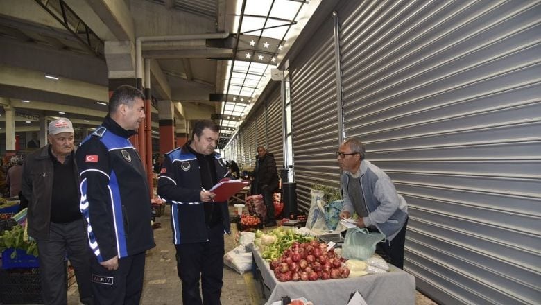 Zabıta Ekipleri Tartı Başında Nöbette