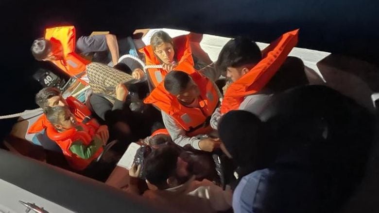 Edremit'te 11 Düzensiz Göçmen Yakalandı