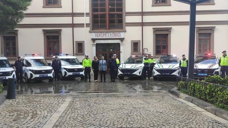 Erdek'e Güvenlik Güçlerine Yeni Araç Takviyesi