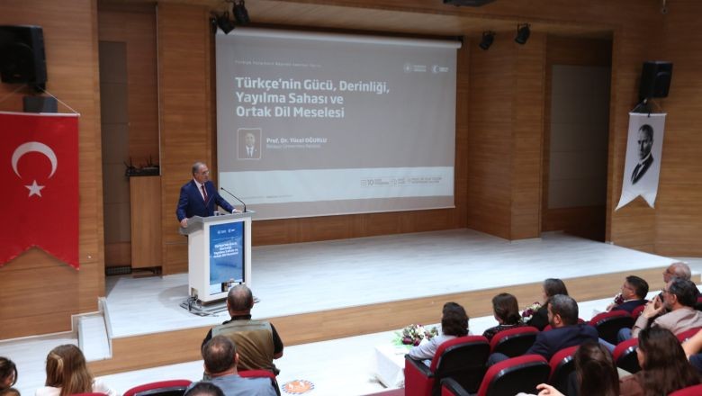 Bandırma'da Türkçe’nin Yayılma Sahası Ele Alındı