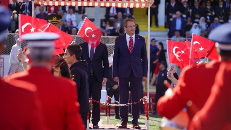 Başkan Ergin'den Gönderme "Eski bayramlardaki gibi"